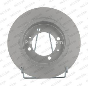 Set discuri frână FERODO (2 buc.) spate, se potrivește: VOLVO S40 I, V40; MITSUBISHI CARISMA, LANCER V, SPACE STAR 1.3-2.0D 05.95-06.06