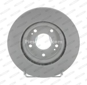 Set discuri frână FERODO (2 buc.) față, se potrivește: MITSUBISHI GRANDIS 2.0D/2.4 04.04-12.11