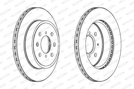 Set discuri frână FERODO (2 buc.) față, se potrivește: OPEL AGILA; SUBARU JUSTY III; SUZUKI IGNIS I, IGNIS II, WAGON R, WAGON R+ 1.0-1.5 05.00- 2