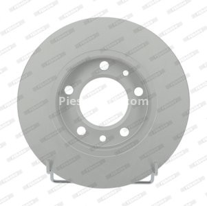 Set discuri frână FERODO (2 buc.) spate, se potrivește: PEUGEOT 308 II, 308 II/KOMBI, 308/HATCHBACK 1.2-1.6D 09.13-06.21