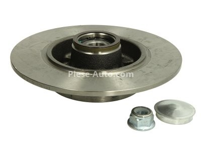 Disc frână DELPHI, cu rulment, spate, pentru: RENAULT CLIO IV, FLUENCE, GRAND SCENIC III, MEGANE, MEGANE III 1.2-Electric 11.08- 2