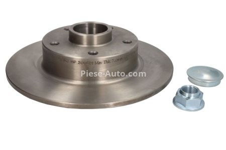 Disc frână DELPHI, cu rulment, spate, pentru: RENAULT CLIO IV, GRAND SCENIC III, LATITUDE, MEGANE, MEGANE III, SCENIC III 1.2-2.0D 11.08- 1