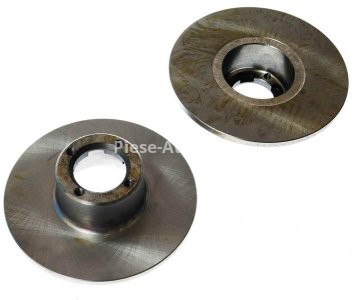Set discuri frână DELPHI (2 buc.) ,față,  pentru: AUSTIN MINI II; ROVER MINI, MINI-MOKE 1.0/1.3 08.82-11.00