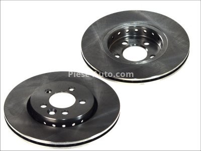 Set discuri frână DELPHI, față, pentru: MG MG 6, MG ZT, MG ZT- T; ROVER 75, 75 I 1.8-4.6 02.99-