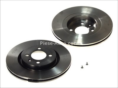 Set discuri frână DELPHI (2 buc.) ,față,  pentru: SEAT CORDOBA, CORDOBA VARIO, CORDOBA VARIO/KOMBI, IBIZA II, IBIZA III, TOLEDO I; VW CORRADO, GOLF II 1.8/1.9D/2.0 08.88-11.09