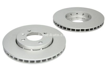 Set discuri frână DELPHI (2 buc.) ,față,  pentru: SEAT MII; SKODA CITIGO, E-CITIGO; VW LOAD UP, UP! 1.0/1.0CNG/Electric 08.11-