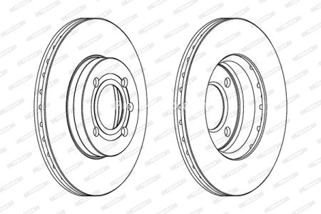 Set discuri frână FERODO (2 buc.) față, se potrivește: SEAT AROSA, CORDOBA, CORDOBA VARIO, IBIZA II, INCA, TOLEDO I; VW CADDY II, CADDY II/MINIVAN, CORRADO 1.0-Electric 08.83-07.05 3