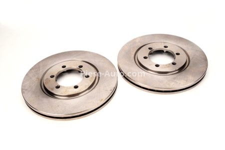 Set discuri frână DELPHI (2 buc.) ,față,  pentru: SSANGYONG REXTON / REXTON II 2.7D/2.9D 04.02-