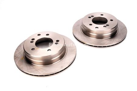 Set discuri frână DELPHI (2 buc.) spate, pentru: SSANGYONG KYRON, REXTON / REXTON II, REXTON W / REXTON, RODIUS I, RODIUS II, STAVIC 2.0D-3.2D 05.05-