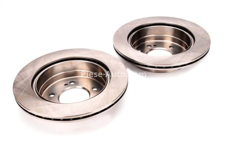Set discuri frână DELPHI (2 buc.) spate, pentru: SSANGYONG KYRON, REXTON / REXTON II, REXTON W / REXTON, RODIUS I, RODIUS II, STAVIC 2.0D-3.2D 05.05-