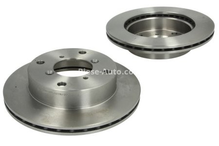 Set discuri frână DELPHI (2 buc.) ,față,  pentru: SUBARU JUSTY II, JUSTY III; SUZUKI ALTO IV, CAPPUCCINO, SWIFT, SWIFT II 0.7/1.0/1.3 03.89-