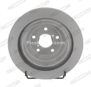 Set discuri frână FERODO (2 buc.) spate, se potrivește: SUBARU IMPREZA, LEGACY IV 2.0/2.5/3.0 12.00-08.09 3