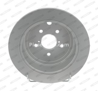 Set discuri frână FERODO (2 buc.) spate, se potrivește: SUBARU BRZ, FORESTER, IMPREZA, LEGACY V, OUTBACK; TOYOTA GT 86 1.5-3.6 07.07-