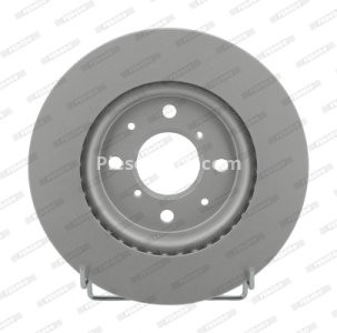 Set discuri frână FERODO (2 buc.) față, se potrivește: SUZUKI SWIFT IV 1.2/1.3D/1.6 10.10-