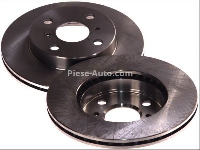 Set discuri frână DELPHI (2 buc.) ,față,  pentru: TOYOTA ECHO, PLATZ, VIOS / SOLUNA VIOS, YARIS, YARIS VERSO 1.0-1.5 04.99-01.08 1