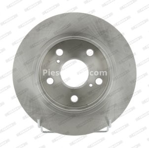 Set discuri frână FERODO (2 buc.) spate, se potrivește: TOYOTA AURIS, COROLLA 1.2-2.2D 10.06-08.19 2