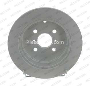 Set discuri frână FERODO (2 buc.) spate, se potrivește: TOYOTA COROLLA, COROLLA VERSO, IST, MATRIX, VIOS / SOLUNA VIOS, YARIS, YARIS VERSO 1.0-2.0D 04.99-07.14 2