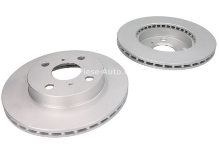 Set discuri frână FERODO (2 buc.) față, se potrivește: TOYOTA ECHO, PLATZ, YARIS, YARIS VERSO 1.0-1.5 04.99-11.05 1