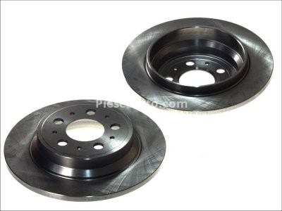 Set discuri frână DELPHI (2 buc.) spate, pentru: VOLVO S60 I, S70, S80 I, S80 II, V70 I, V70 II, XC70 I 2.0-3.0 12.95-04.10 1