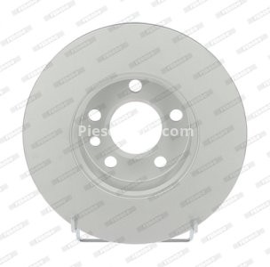 Set discuri frână FERODO (2 buc.) față, se potrivește: VW TRANSPORTER T4 1.9D/2.4D/2.5D 07.90-04.03 3