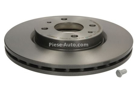 Disc frână BREMBO, față, pentru: ALFA ROMEO MITO; CITROEN NEMO, NEMO/MINIVAN; FIAT 500, 500 C, 500E, BRAVO II, DOBLO, DOBLO/MINIVAN, FIORINO, FIORINO/MINIVAN 0.9-Electric 01.88- 1