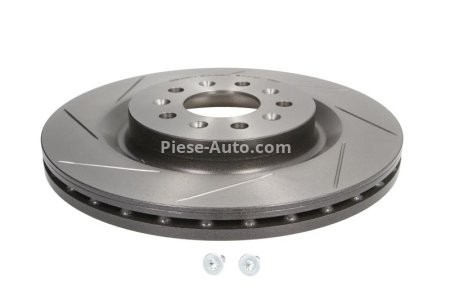 Disc frână BREMBO, spate,  (puternic carbonatat; cu suruburi) pentru: ASTON MARTIN DB9 VOLANTE, DB9TAGE, VANTAGE VOLANTE, VANTAGETAGE 4.3/4.7/6.0 01.04-