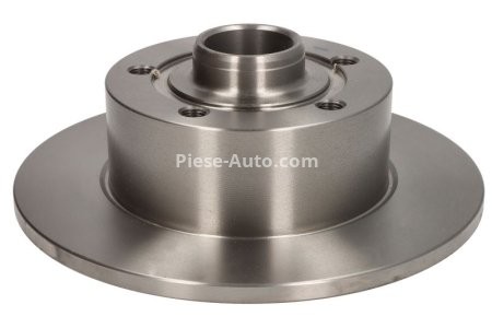 Disc frână BREMBO, spate,  (nici un inel al transmitatorului de impuls ABS) pentru: AUDI A4 B5 1.6-2.8 11.94-09.01 1