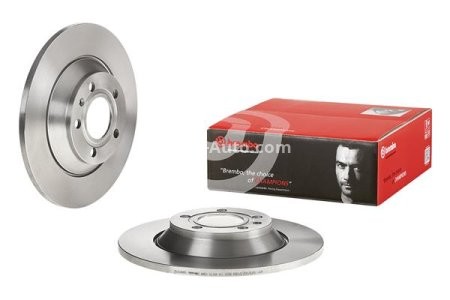 Disc frână BREMBO, spate,  pentru: AUDI A6 ALLROAD C6 2.7D-4.2 03.06-08.11 3