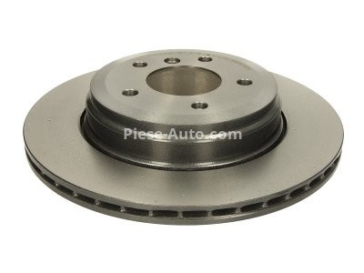 Disc frână BREMBO, spate,  (puternic carbonatat; cu suruburi) pentru: BMW 5 (E60), 5 (E61), 6 (E63), 6 (E64) 2.0-4.4 12.01-12.10 1