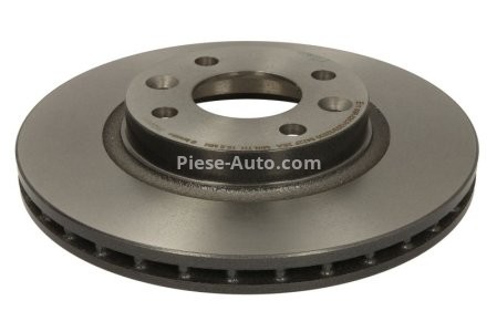 Disc frână BREMBO, față, pentru: DACIA LOGAN II, LOGAN MCV II, SANDERO, SANDERO II, SANDERO III; RENAULT CLIO IV, CLIO IV/HATCHBACK, CLIO IV/KOMBI, CLIO V 0.9-Electric 06.08-