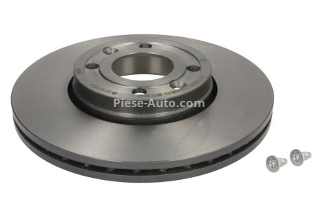 Disc frână BREMBO, față, pentru: DACIA LOGAN, LOGAN EXPRESS, LOGAN MCV; LADA LARGUS; NISSAN MICRA C+C III, MICRA III, MICRA V, NOTE, TIIDA; RENAULT CLIO III 0.9-2.0 11.02-