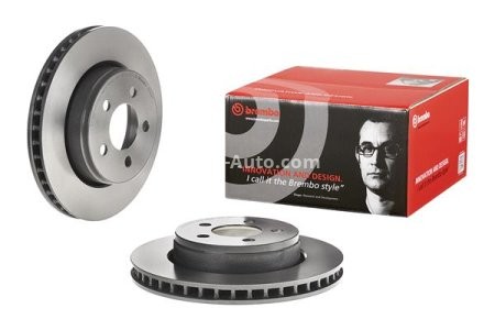 Disc frână BREMBO, față, pentru: DODGE NITRO; JEEP CHEROKEE, COMPASS 2.4-4.0 08.06- 3