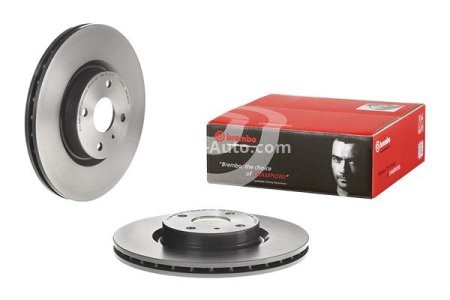 Disc frână BREMBO, față, pentru: FIAT 124 SPIDER; MAZDA MX-5 IV, MX-5 RF TARGA 1.4/1.5/2.0 06.15-