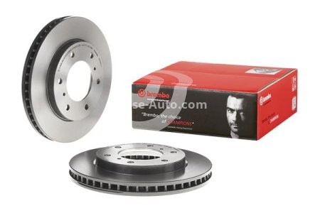 Disc frână BREMBO, față, pentru: FIAT FULLBACK; MITSUBISHI L200, L200 / TRITON, PAJERO SPORT II 2.2D-3.5 11.05- 3