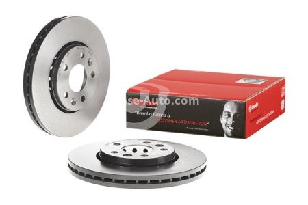Disc frână BREMBO, față, pentru: FIAT TALENTO; NISSAN NV300, PRIMASTAR; OPEL VIVARO B; RENAULT TRAFIC III 1.6D/2.0D 05.14-