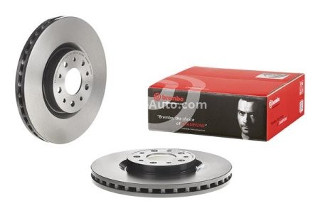 Disc frână BREMBO, față, pentru: FIAT TIPO 1.0-1.6D 10.15-