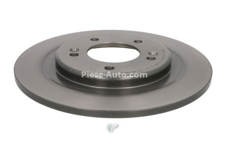 Disc frână BREMBO, spate,  (puternic carbonatat; cu suruburi) pentru: HYUNDAI I30; KIA CEE'D, PRO CEE'D 1.0-2.0D 12.06-