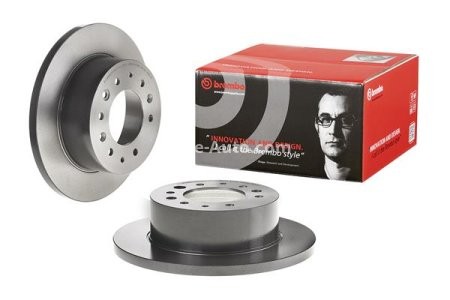 Disc frână BREMBO, spate,  pentru: HYUNDAI H350 2.5D 04.15-