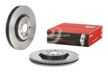 Disc frână BREMBO, față, pentru: JAGUAR F-PACE; LAND ROVER RANGE ROVER VELAR 2.0-3.0H 09.15-