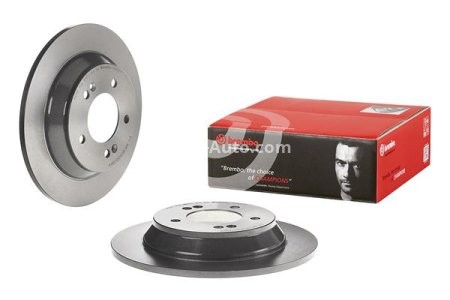 Disc frână BREMBO, spate,  pentru: KIA CARENS IV 1.6/1.7D/2.0 03.13- 3