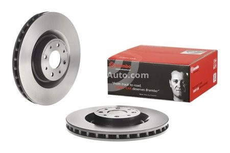 Disc frână BREMBO, față, pentru: LANCIA DELTA III 1.8/1.9D/2.0D 09.08-08.14 3