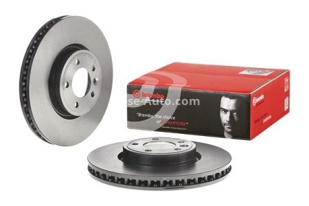 Disc frână BREMBO, față, pentru: LAND ROVER DISCOVERY V, RANGE ROVER IV, RANGE ROVER SPORT II 2.0-5.0 08.12-