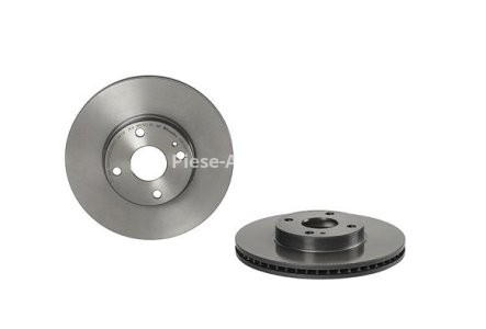 Disc frână BREMBO, față, pentru: MAZDA 2, MX-5 IV, MX-5 RF TARGA 1.5/1.5D/1.5H 08.14-