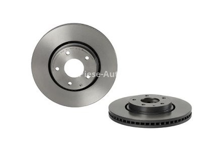 Disc frână BREMBO, față, pentru: MAZDA 6, CX-5, CX-9 2.0-2.5H 11.11-