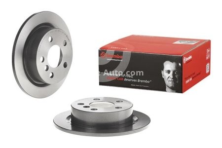 Disc frână BREMBO, spate,  pentru: MINI (F55), (F56), (F57) 1.2-2.0D 09.13-