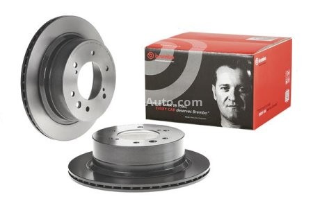 Disc frână BREMBO, spate,  pentru: MITSUBISHI PAJERO SPORT III 2.4D 08.15-