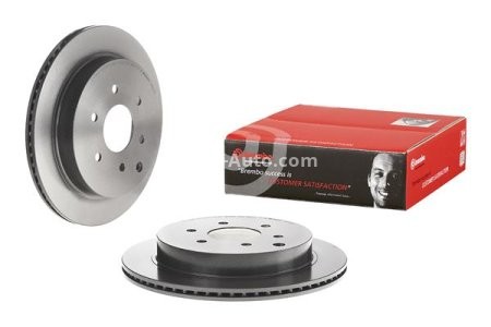 Disc frână BREMBO, spate,  pentru: NISSAN PATROL VI 5.6 04.10-