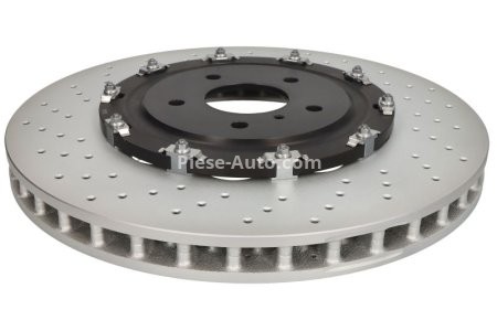 Disc frână BREMBO, din două piese, față, pentru: NISSAN GT-R 3.8 12.07-
