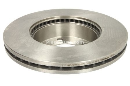 Disc frână BREMBO, față,  (puternic carbonatat; cu suruburi) pentru: NISSAN INTERSTAR, NV400; OPEL MOVANO B; RENAULT MASTER III 2.3D/Electric 02.10-