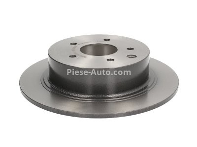 Disc frână BREMBO, spate,  pentru: NISSAN ALTIMA, JUKE, MAXIMA, MAXIMA / MAXIMA QX V, MAXIMA VI, NT400 CABSTAR, NV200, NV200 / EVALIA, PULSAR, QASHQAI I, SENTRA VI 1.2-Electric 08.01-